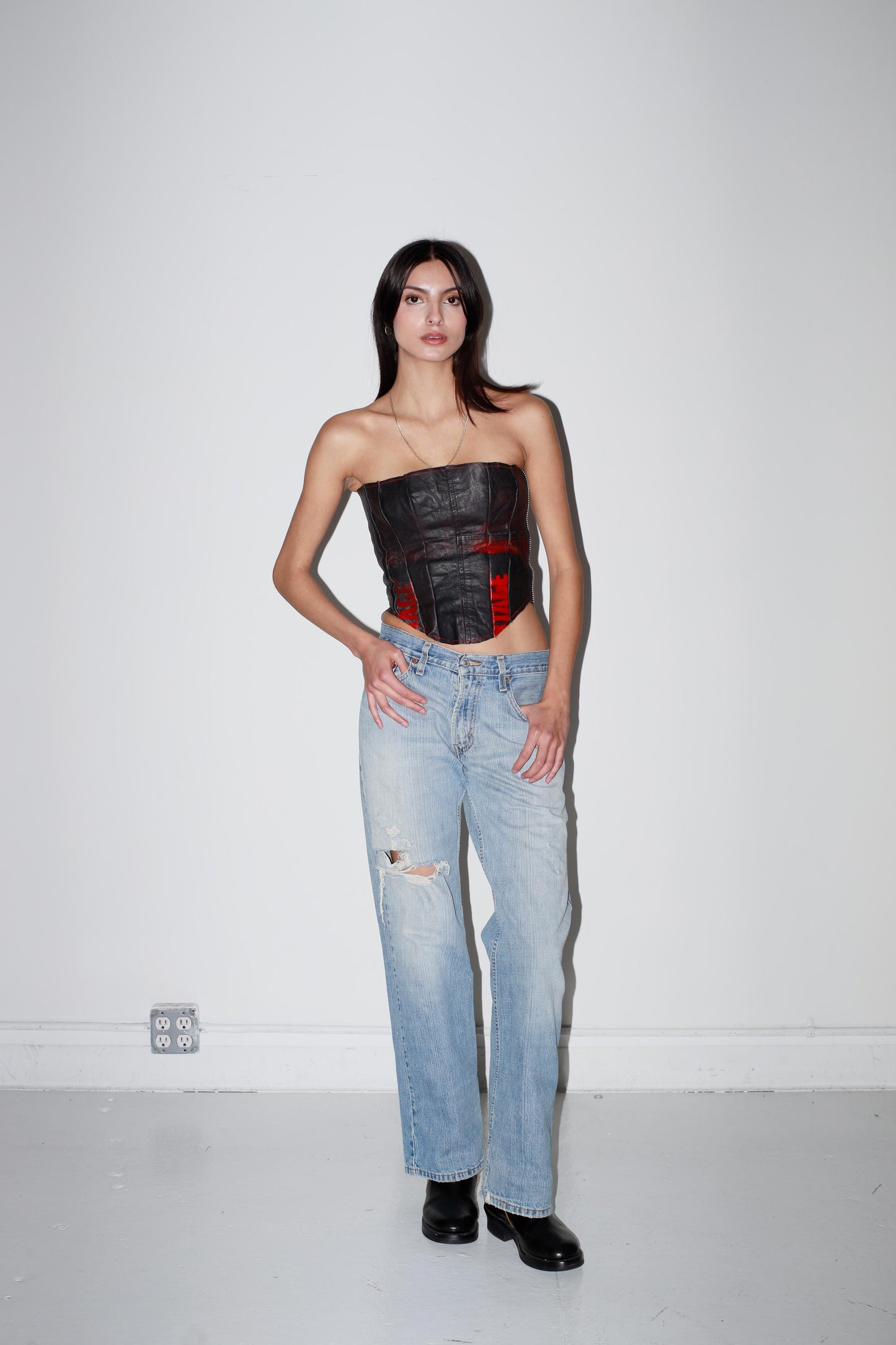 Leather Corset