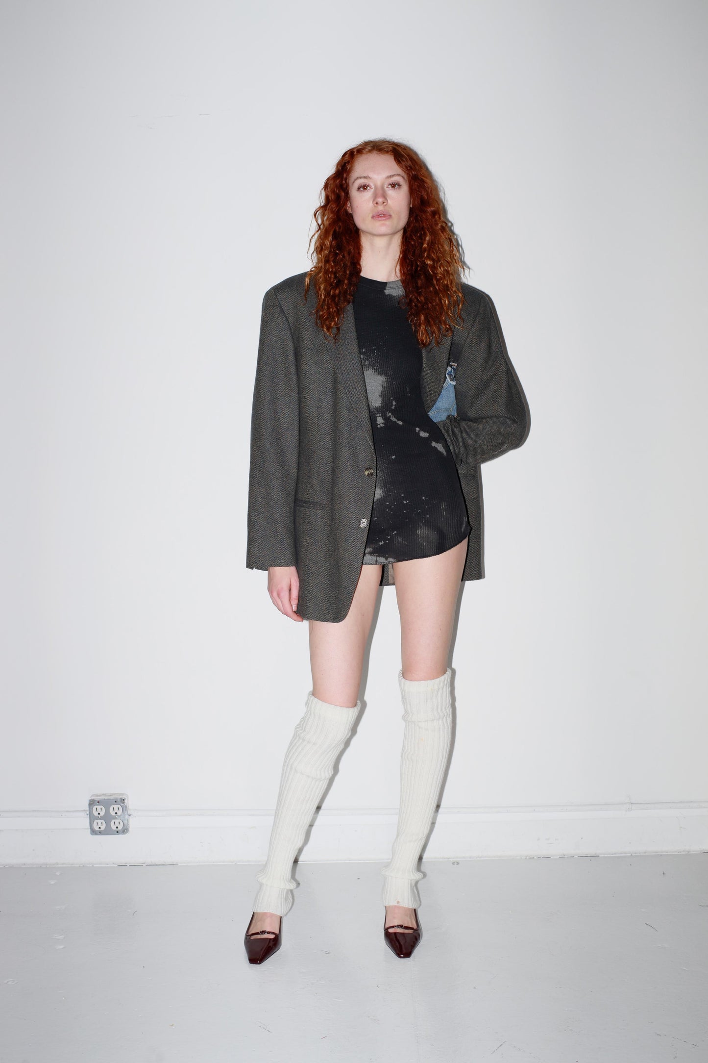 Bleech long sleeve dress