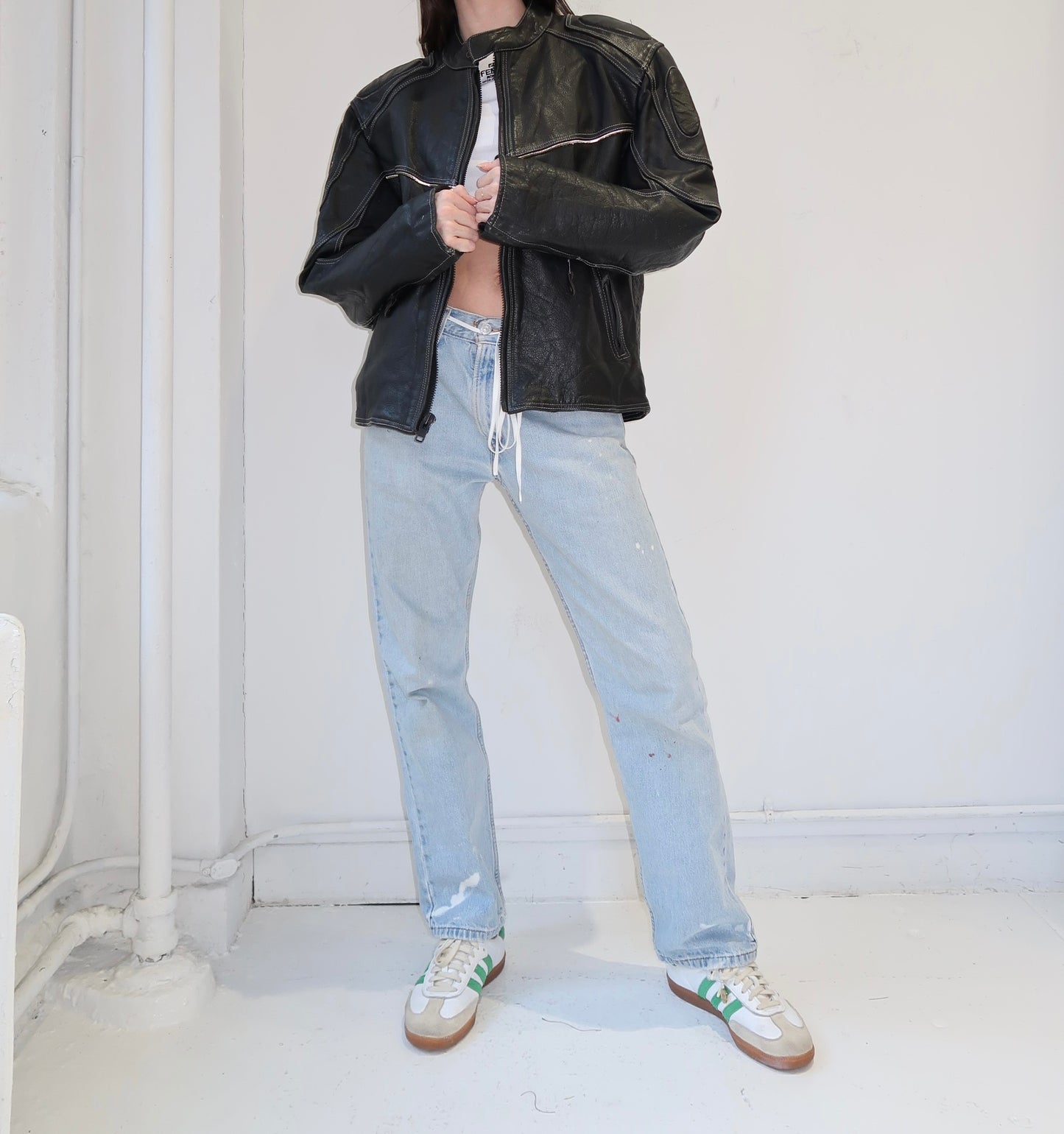 Classic moto jacket