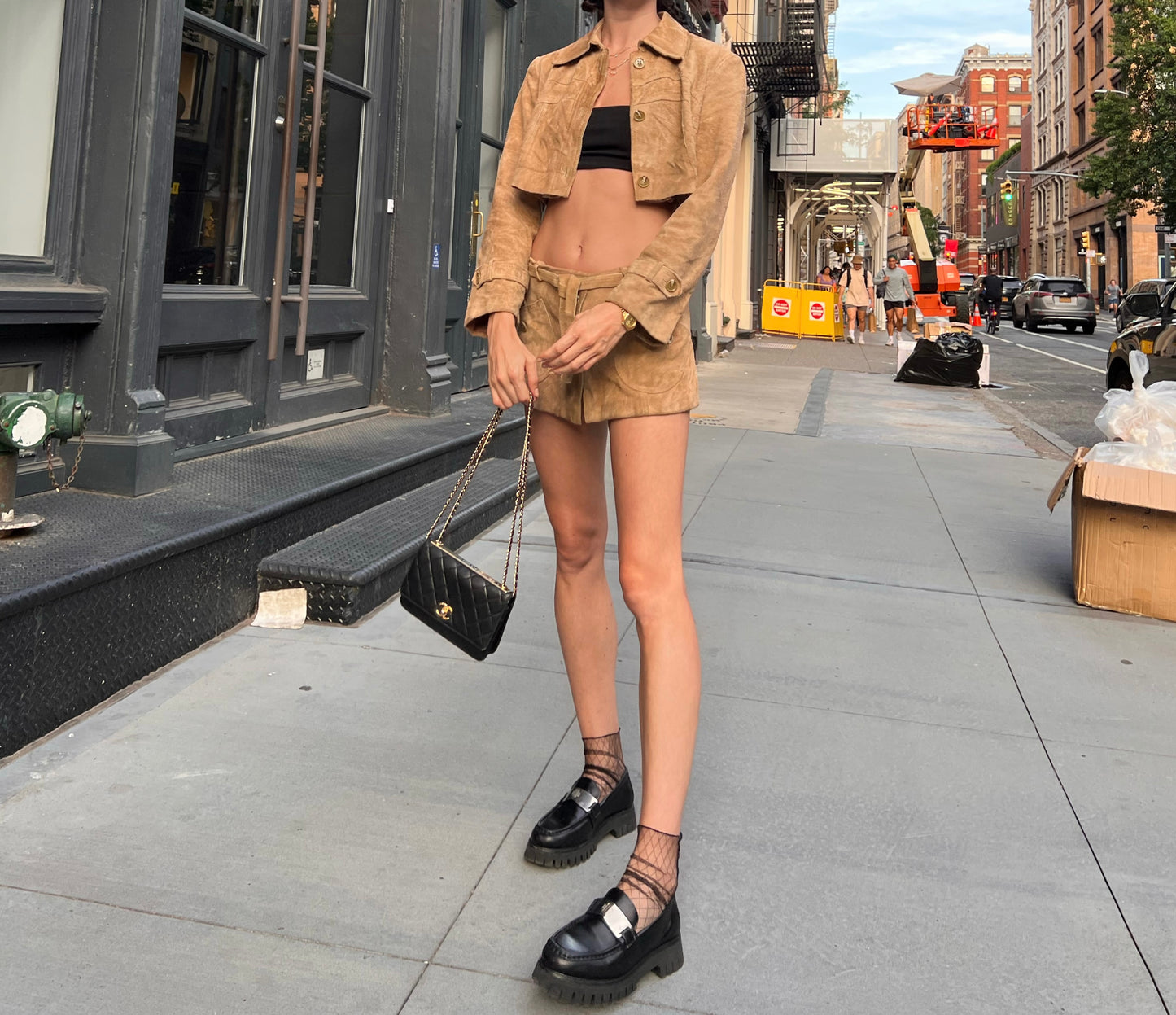 VINTAGE SUEDE SET