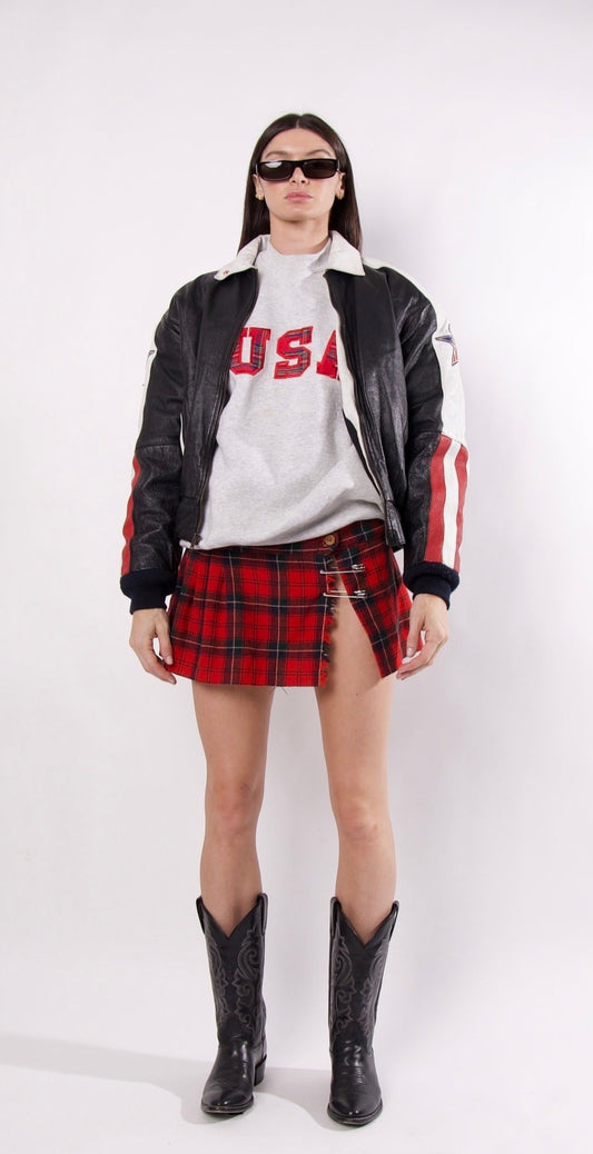 VINTAGE LEATHER USA JACKET