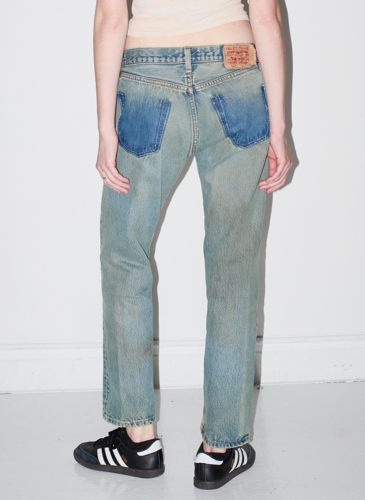 Hand Dyed Levis