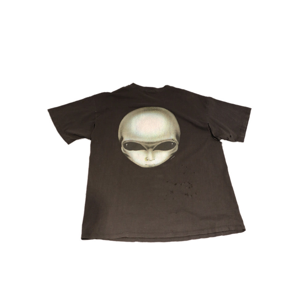 VINTAGE DISTRESSED ALIEN TSHIRT