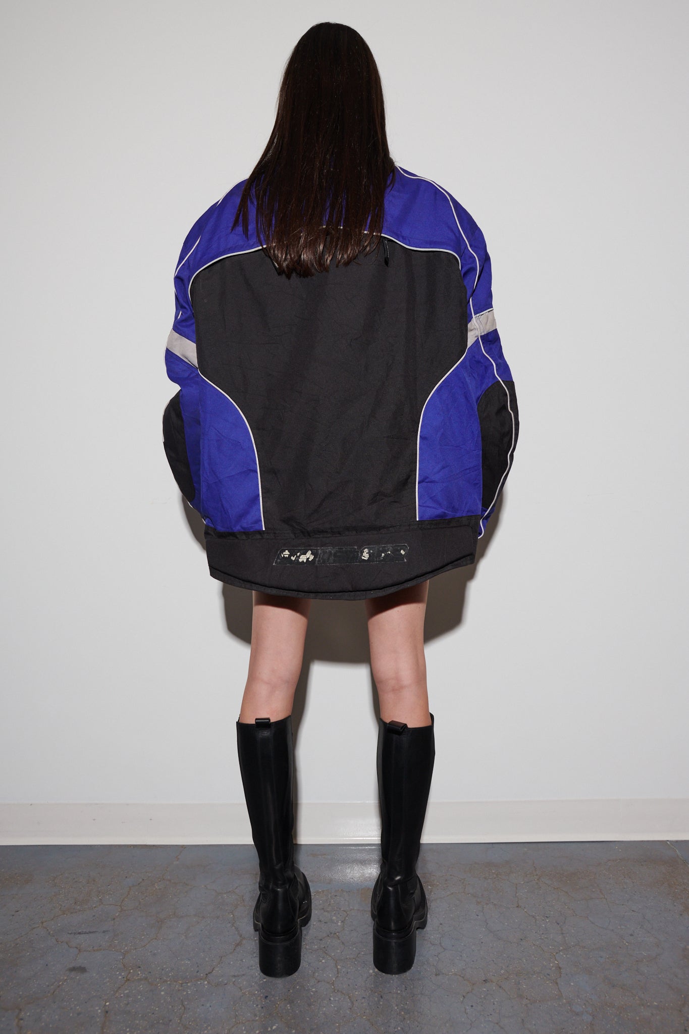 OVERSIZED MOTO JACKET