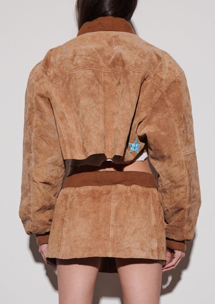 TAN BOMBER SET