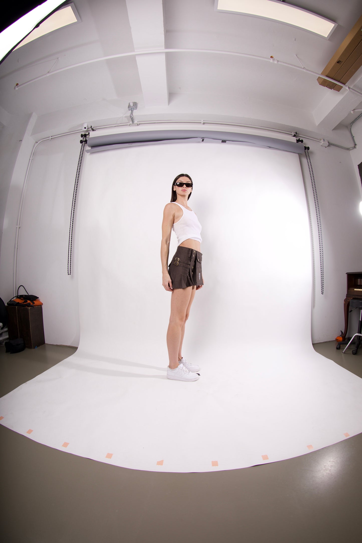 REWORKED ARMY SKIRT