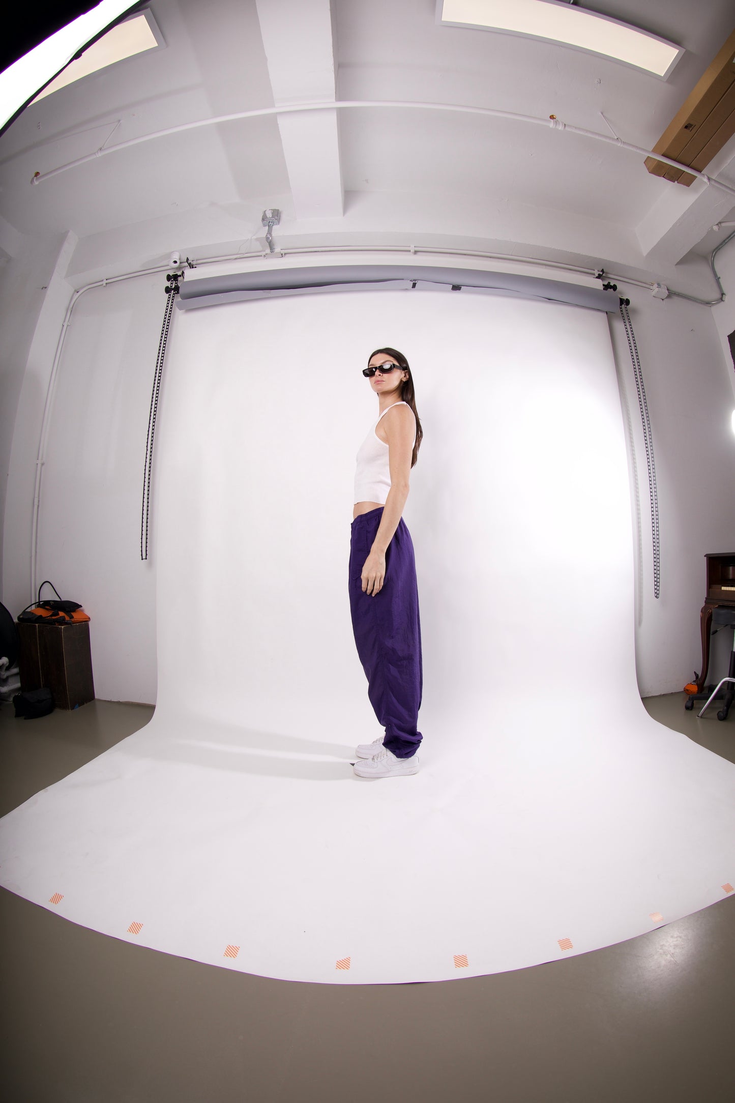 VINTAGE NYLON PANTS
