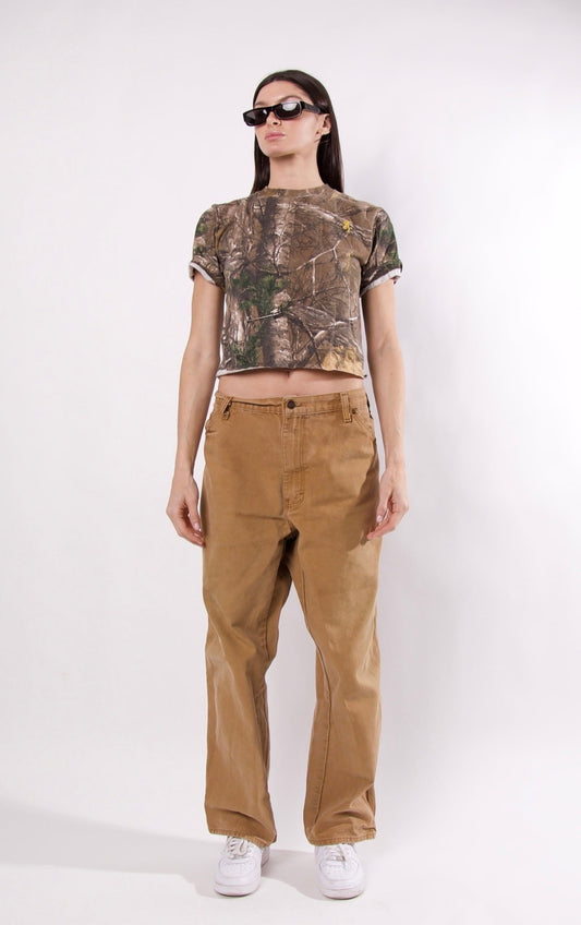 VINTAGE CAMO CROP