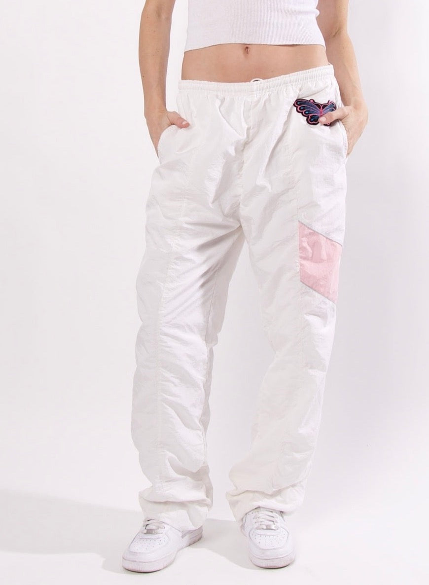 VINTAGE BUTTERFLY NYLON PANTS